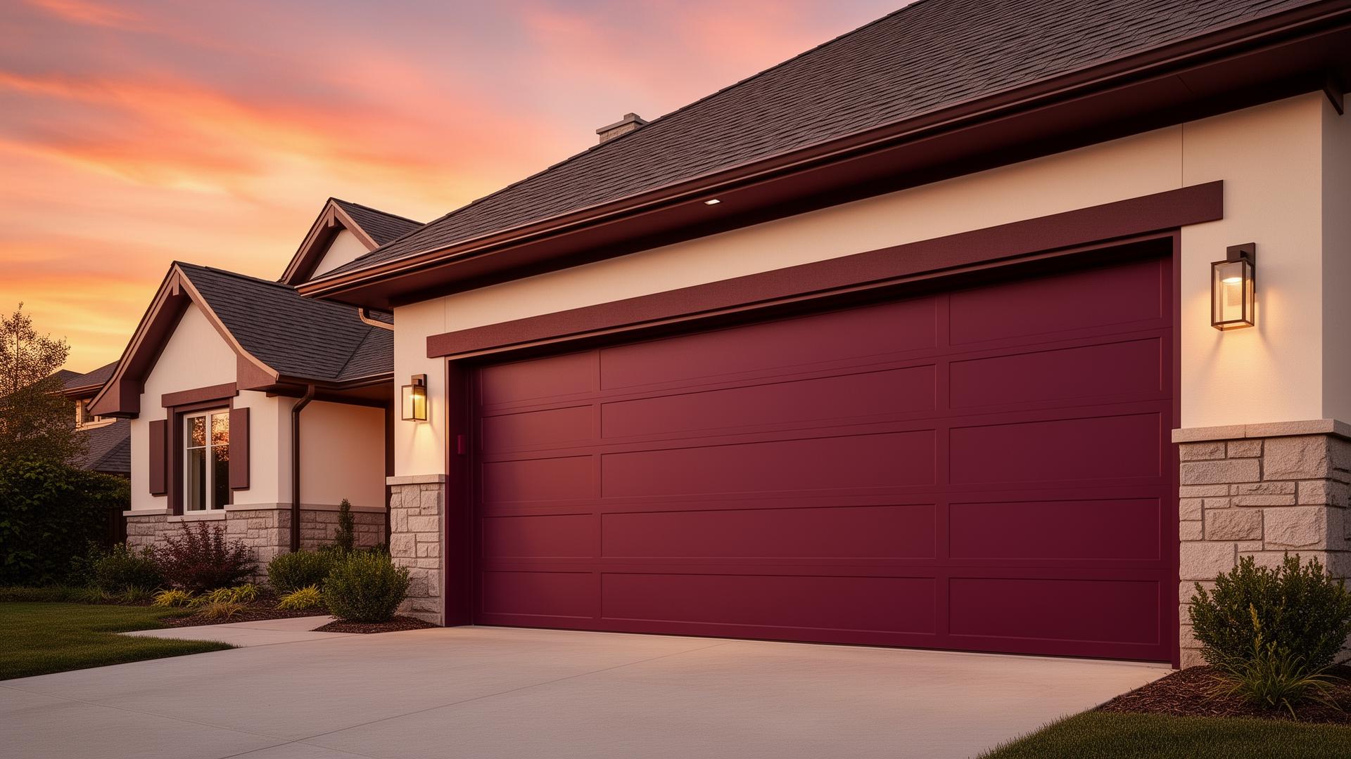Modern garage door installation by Conconully Garage Doors